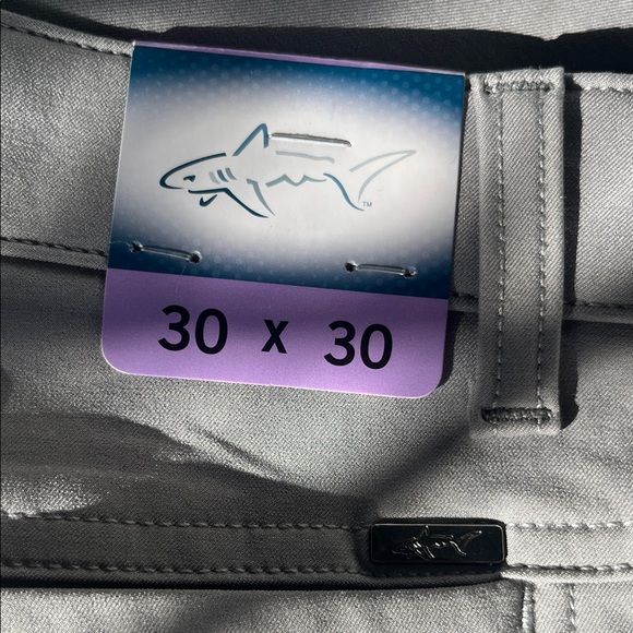 Gray Wide-Leg Pants 5 pocket Greg Norman nwt 30 x 30 - Picture 3 of 9